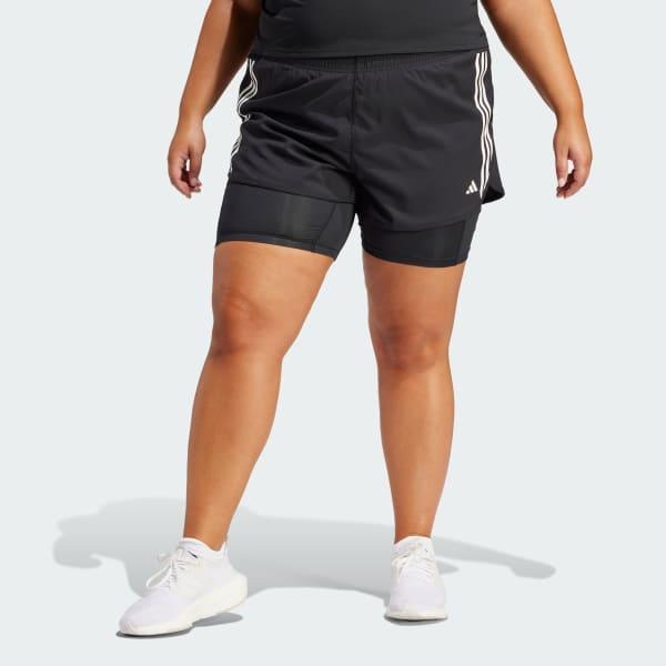 Own the Run 3-Stripes 2-in-1 Shorts Product Image