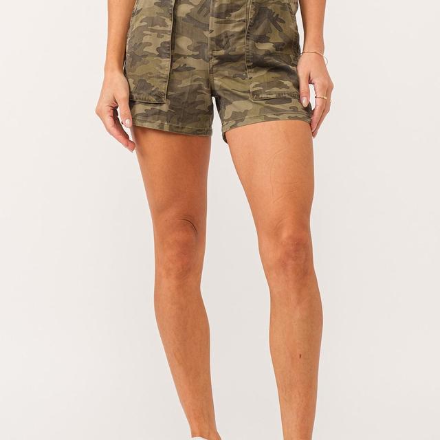 Sandy High Rise Utility Shorts Product Image