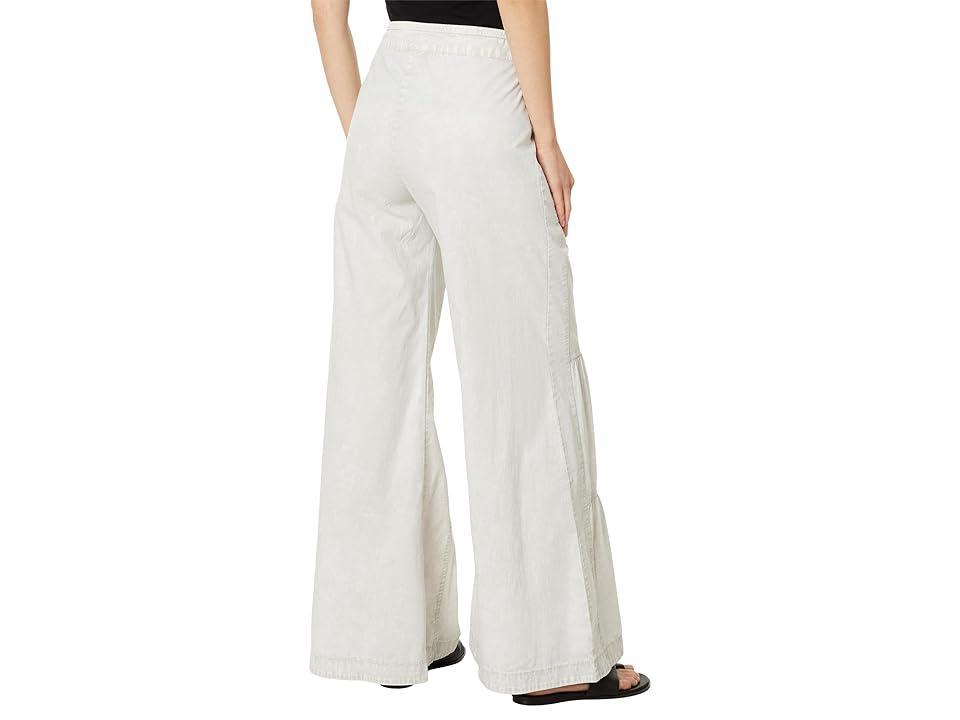 XCVI Terraced Wide Leg (Feirie Wash: Whitecap) Women's Dress Pants Product Image