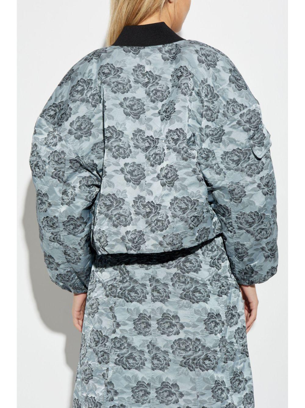 floral-pattern bomber jacket  Product Image