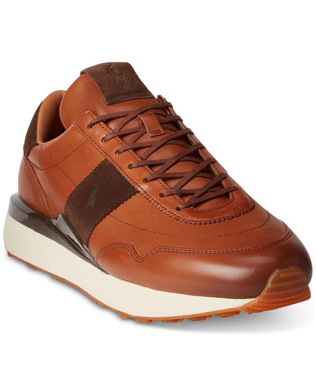 Polo Ralph Lauren Mens Train 89 Lace-Up Sneakers Product Image