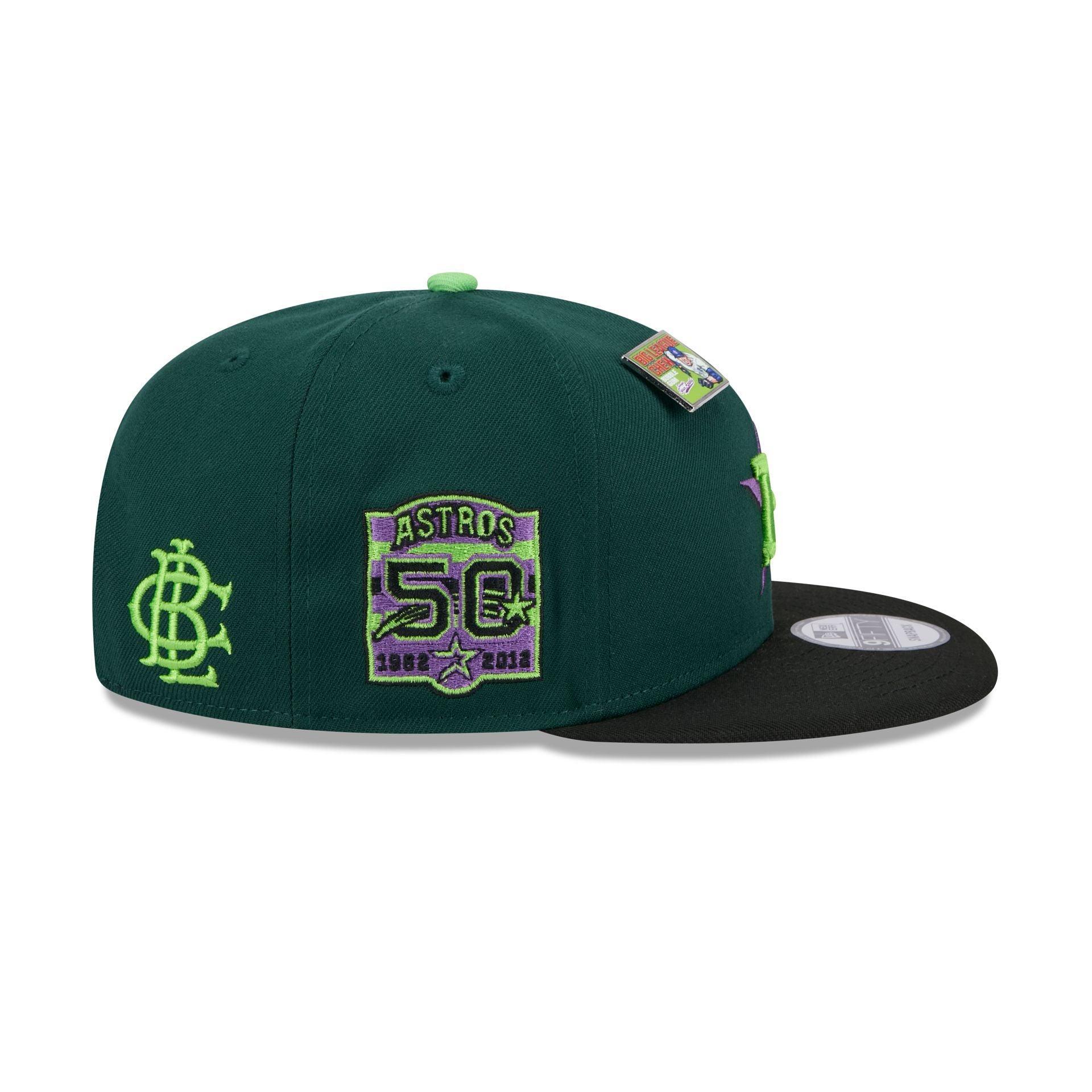 Big League Chew X Houston Astros Sour Apple 9FIFTY Snapback Hat Male Product Image