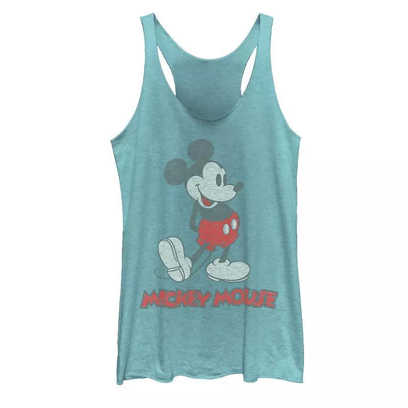 Disneys Mickey Mouse Juniors Vintage Graphic Tank Top, Girls Product Image