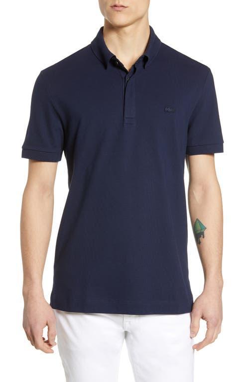 Lacoste Stretch Cotton Paris Regular Fit Polo Shirt Product Image