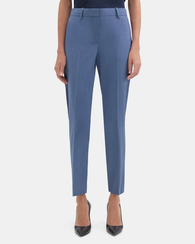 Classic Crop Pant in Sevona Stretch Wool Product Image