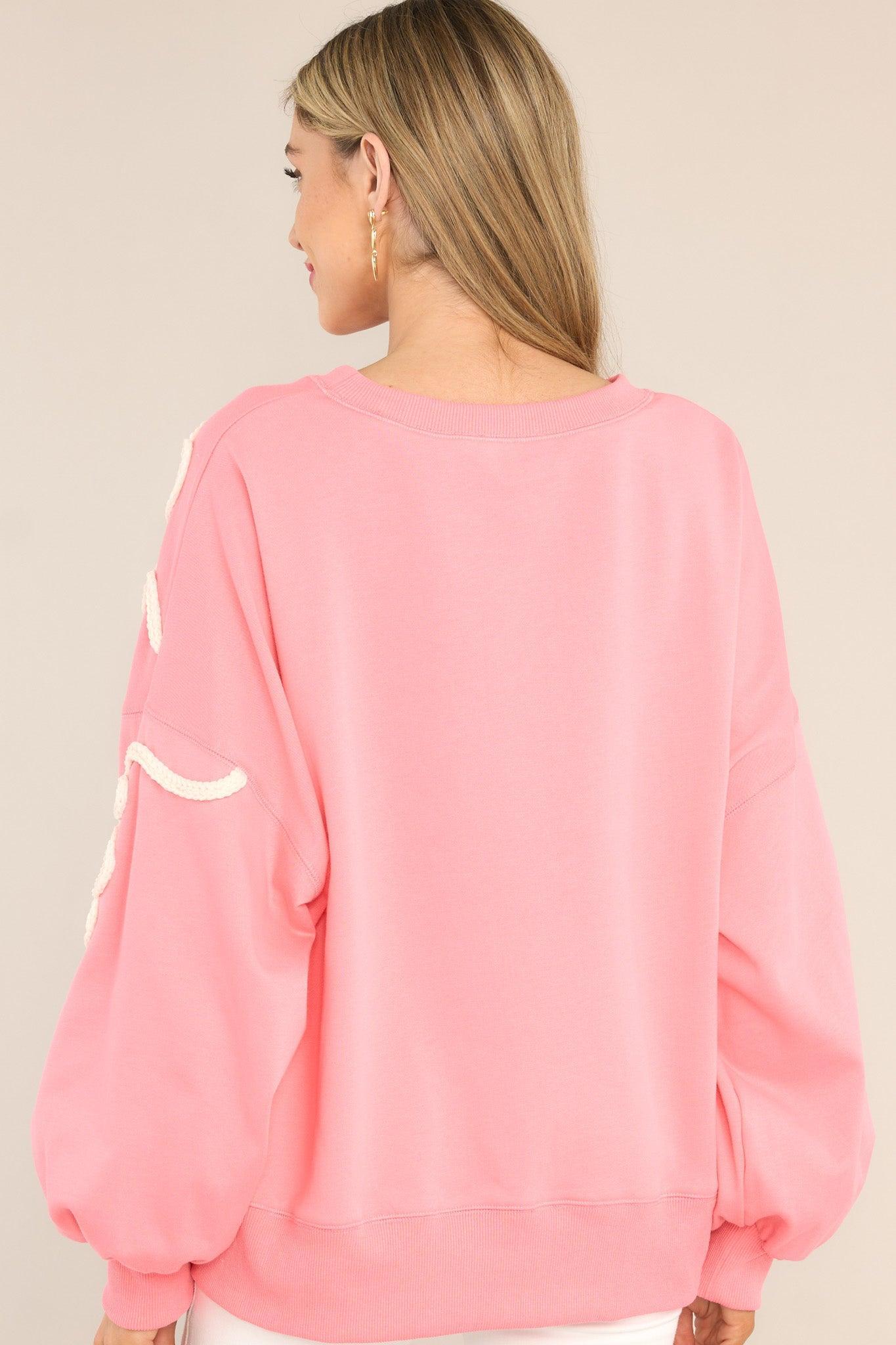 You're Mine Pink Sweatshirt Product Image