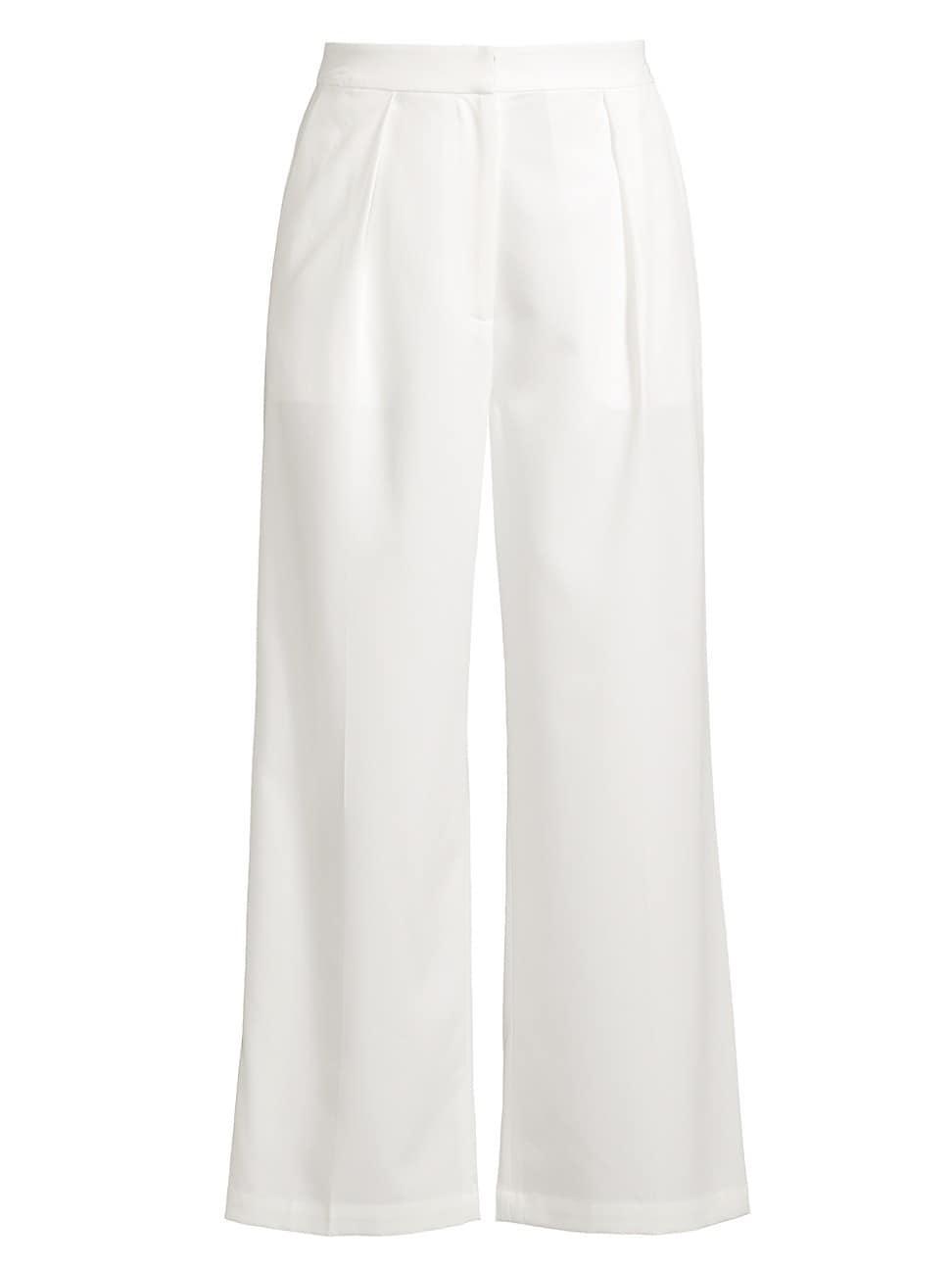 Misook Crop Wide Leg Pants Product Image