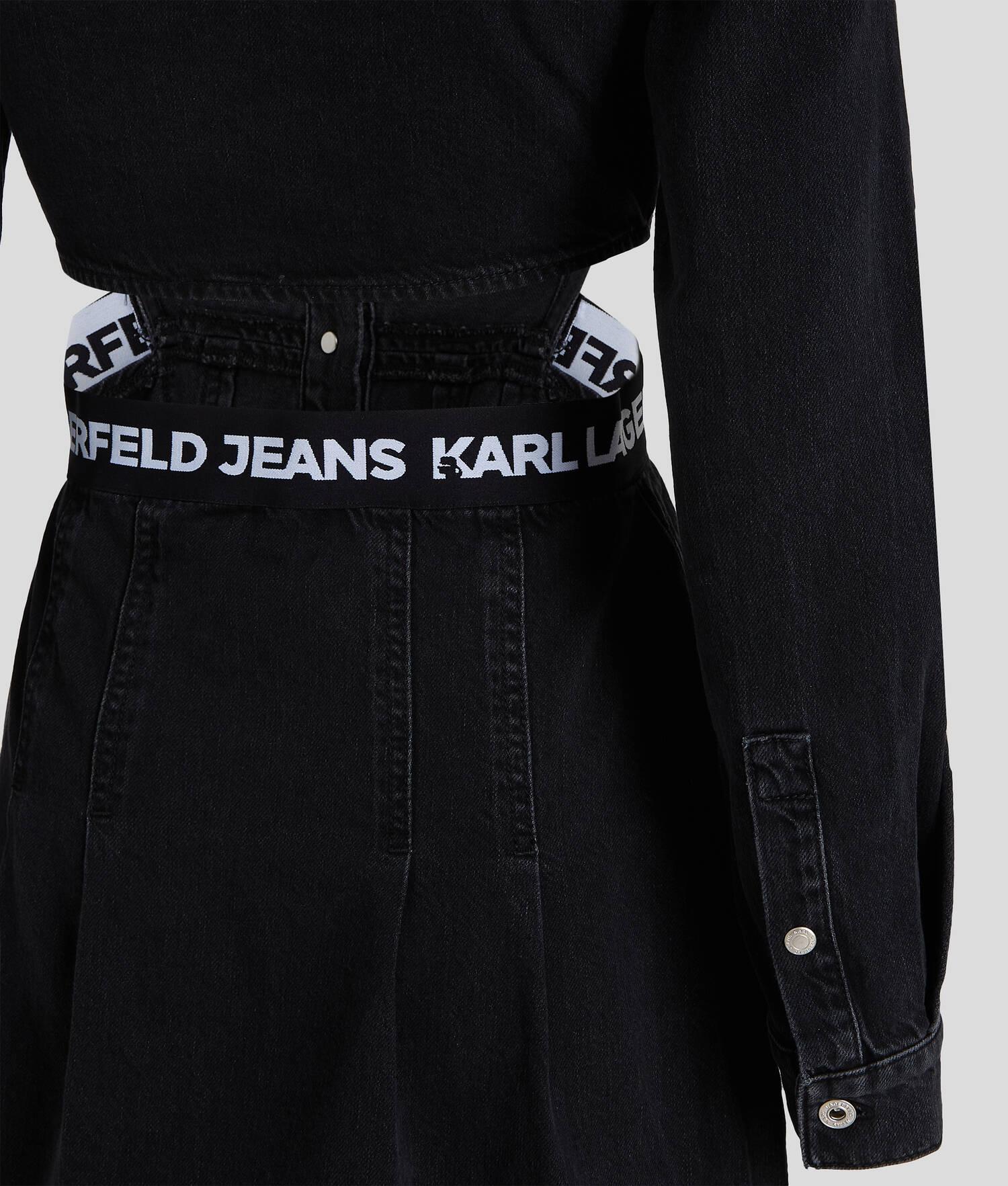 KLJ DENIM CUTOUT DRESS Product Image