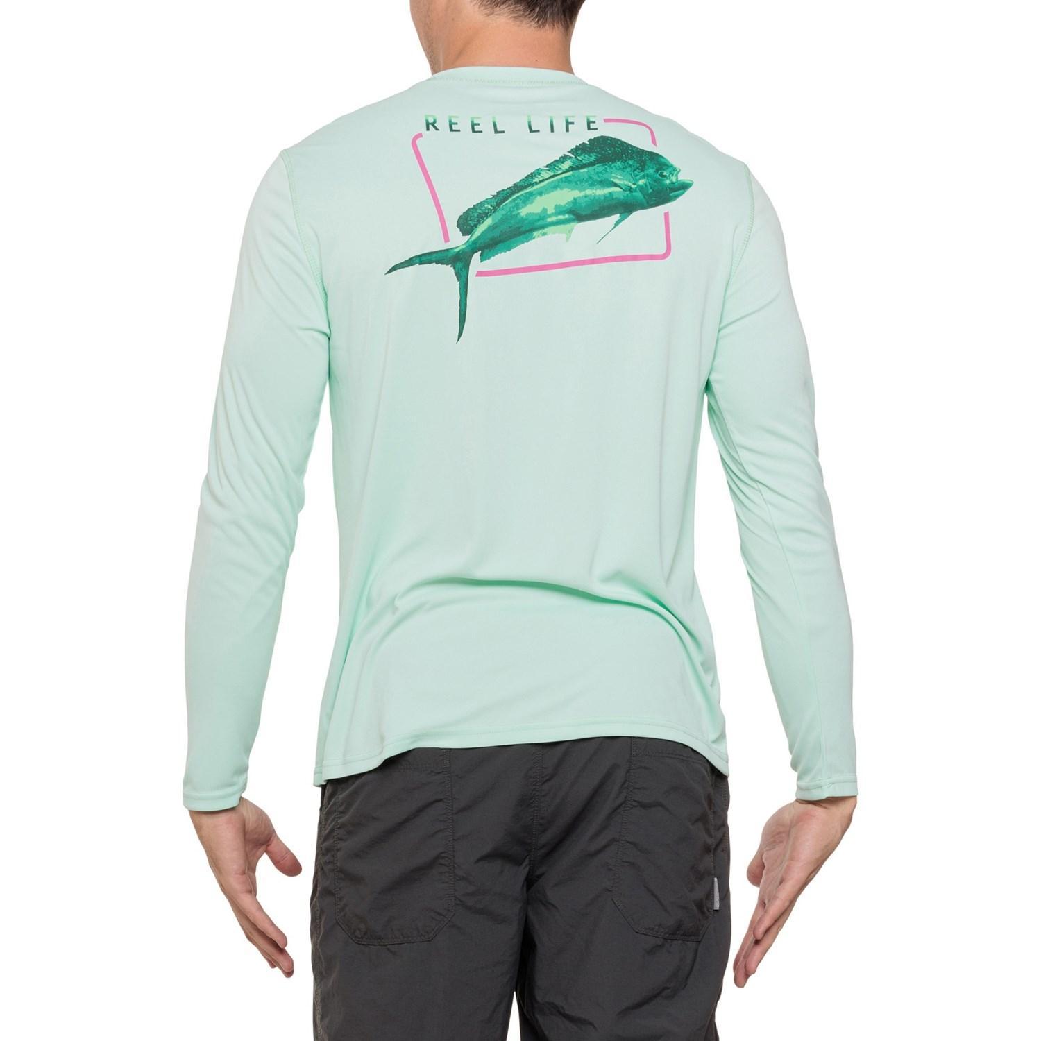 Reel Life Neon Mahi UV Shirt - UPF 50+, Long Sleeve Product Image