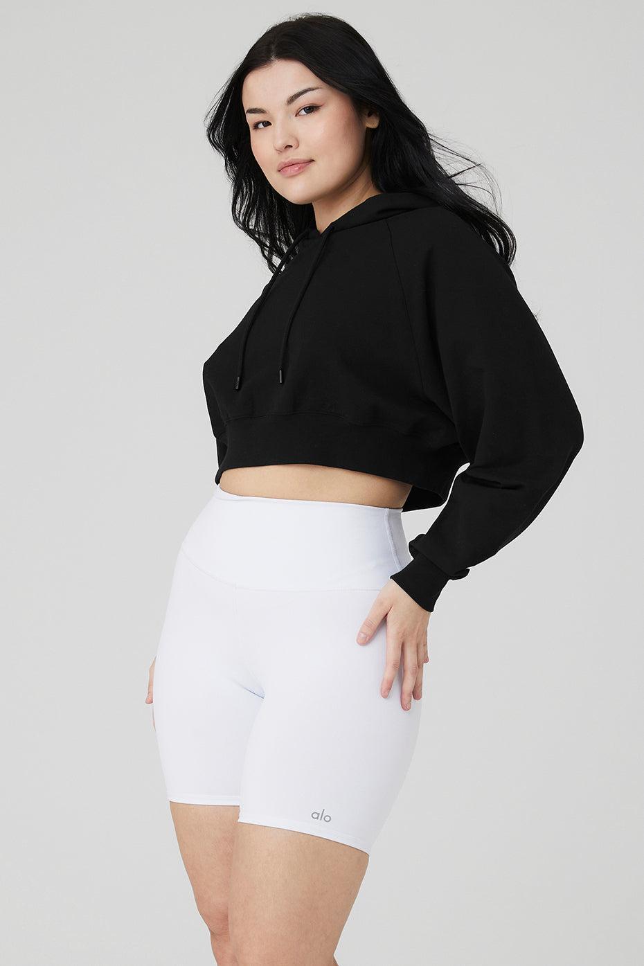 Alo Double Take French Terry Crop Hoodie Product Image