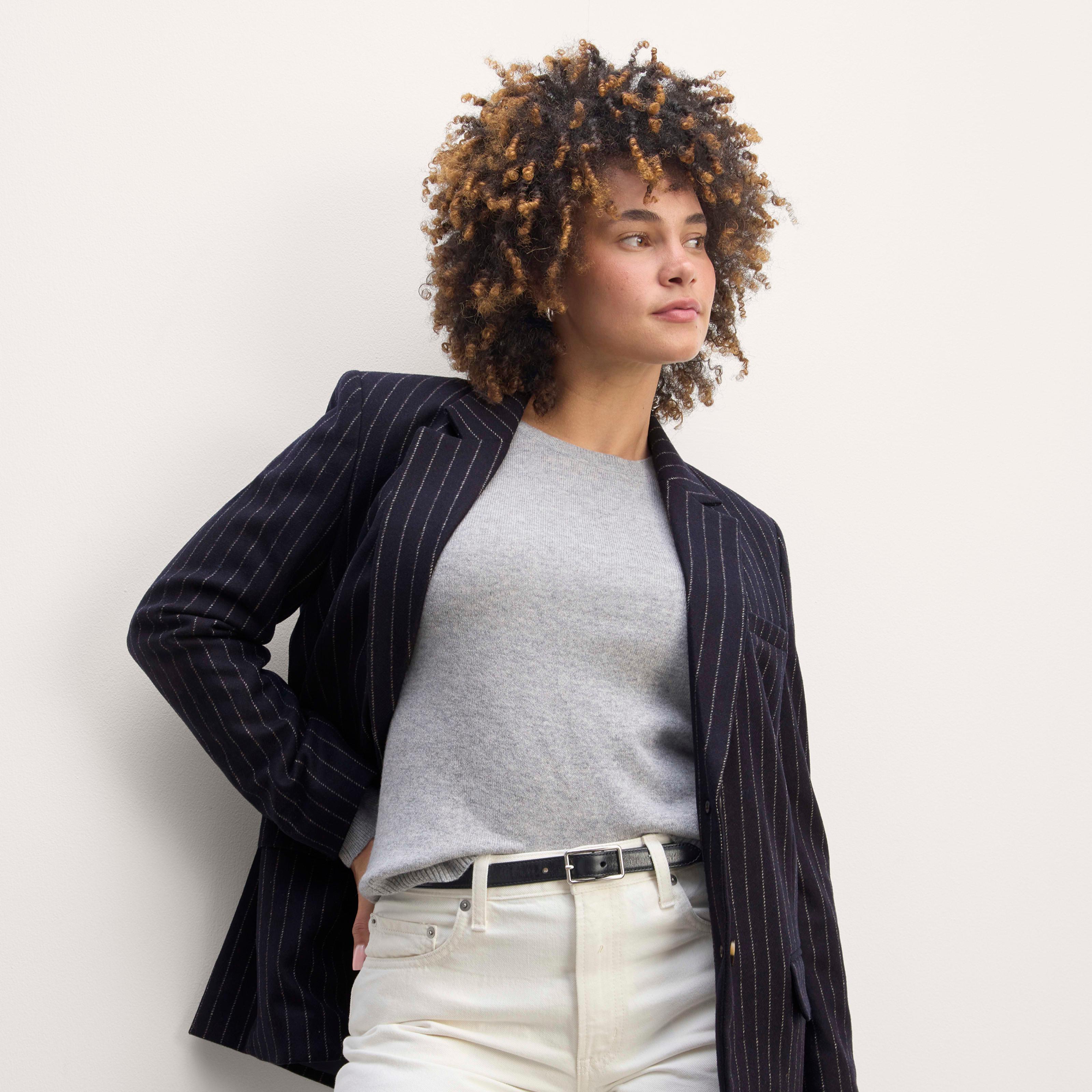 The Oversized Blazer in Wool Product Image