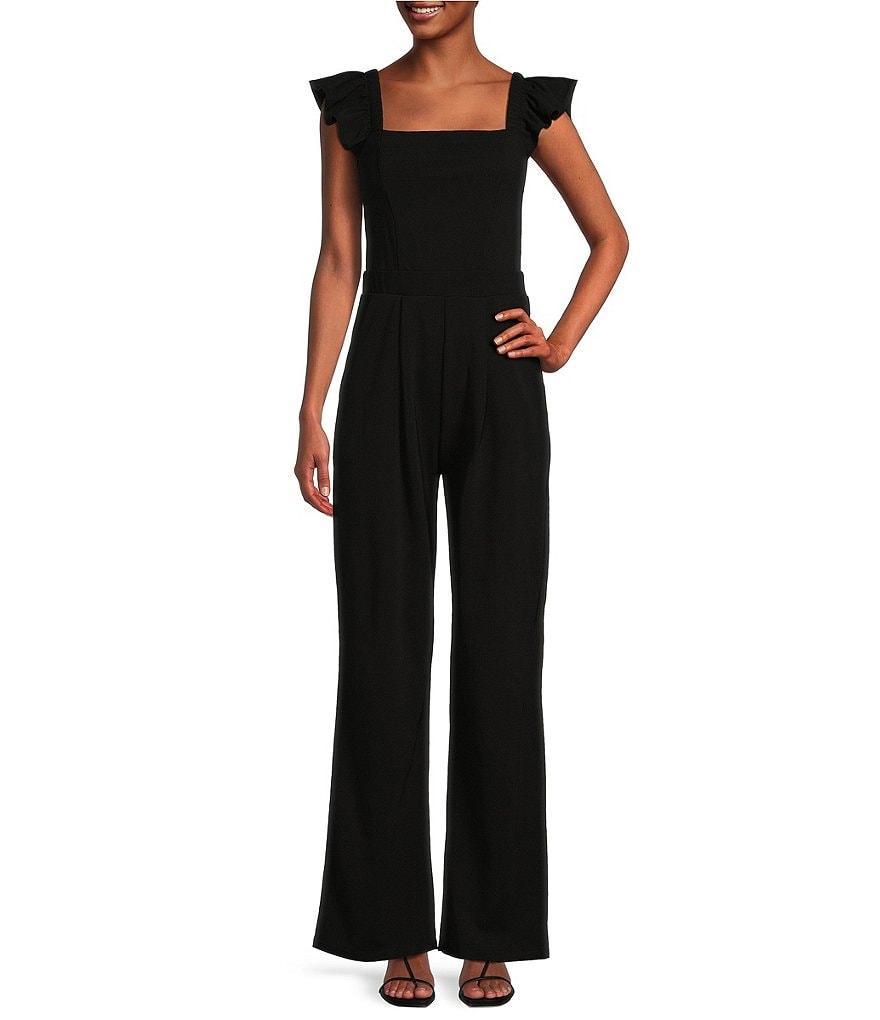 Moa Moa Sleeveless Square Neck Jumpsuit Product Image