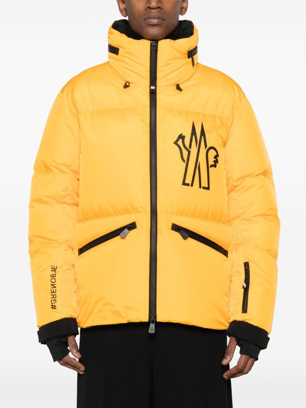 MONCLER Grenoble Coats In Yellow Product Image