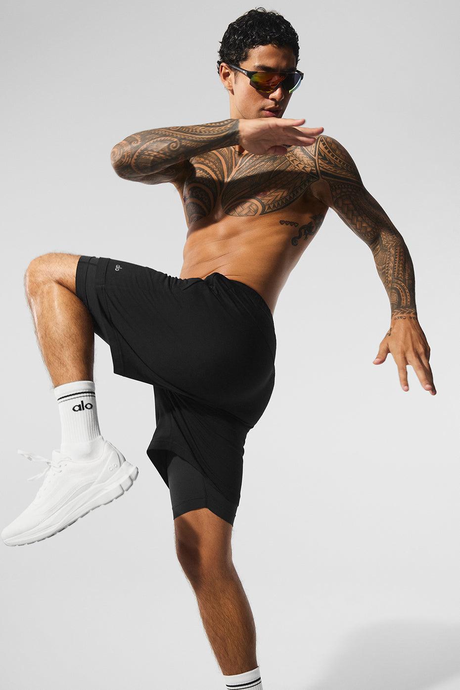 Conquer React 2-In-1 Performance Short - Black/Black Product Image