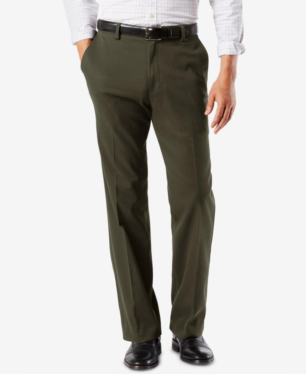 Mens Dockers Stretch Easy Khaki Classic-Fit Flat-Front Pants Product Image