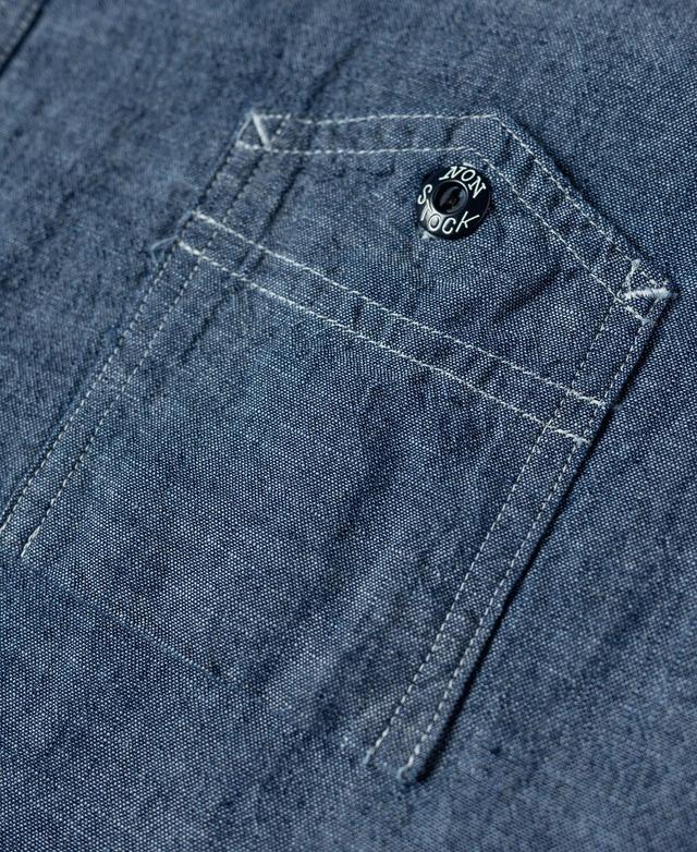 1943 Slub Cotton Chambray Work Shirt Product Image