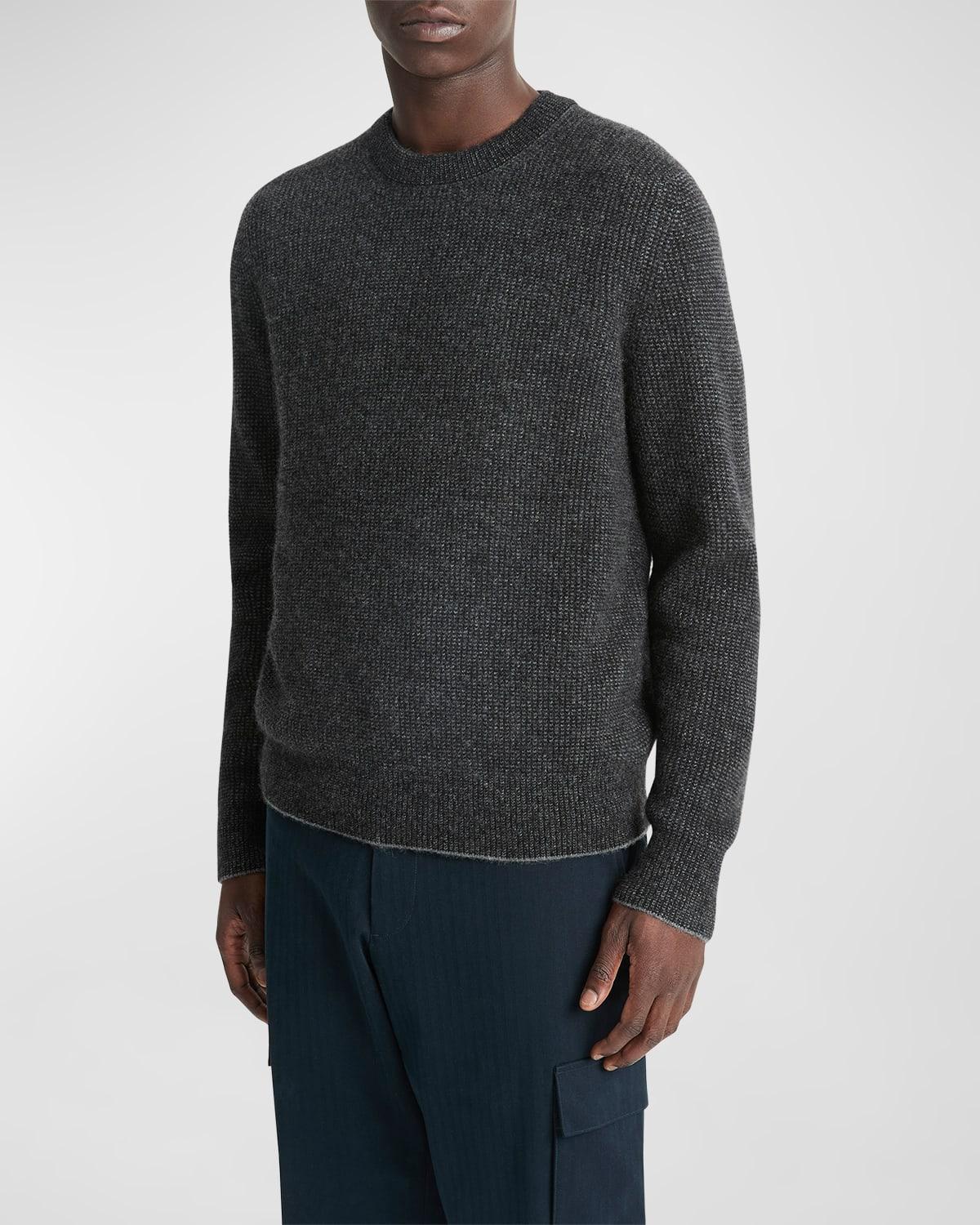 Vince Boiled Cashmere Crewneck Sweater Product Image