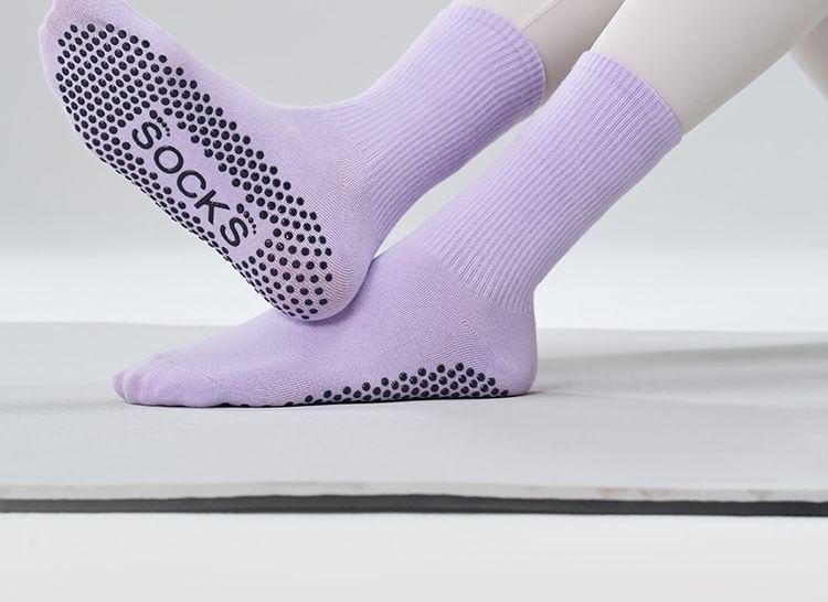 Plain Yoga Socks Product Image