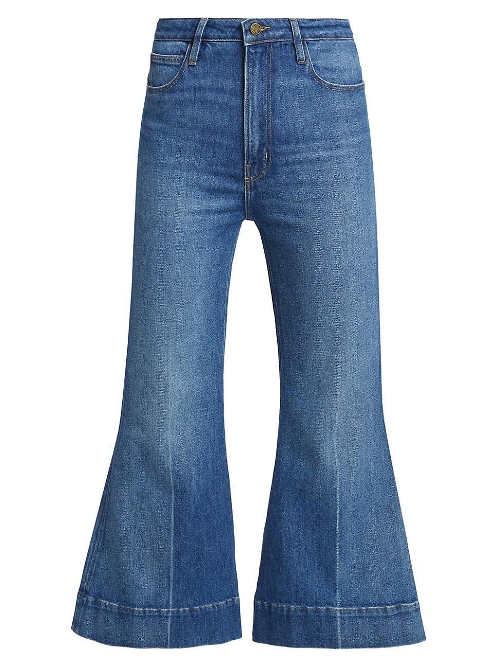 Womens Extreme Flare Ankle Jeans Product Image