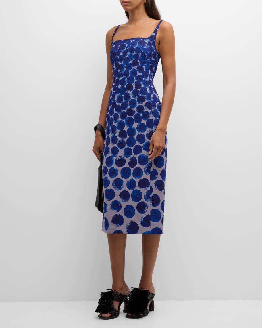 Debano Abstract Printed Midi Dress Product Image