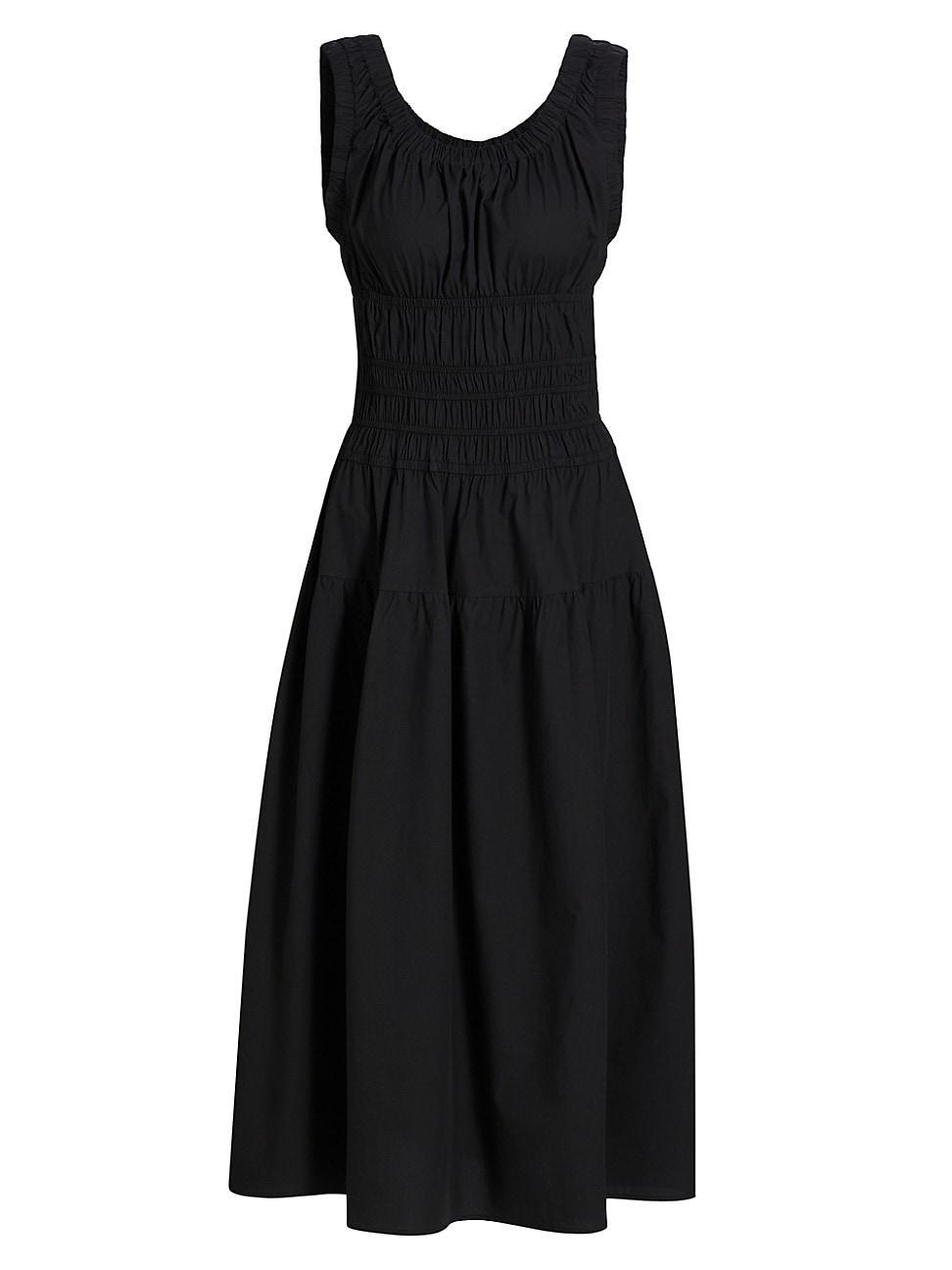 Womens Anastasia Drop-Waist Midi-Dress Product Image