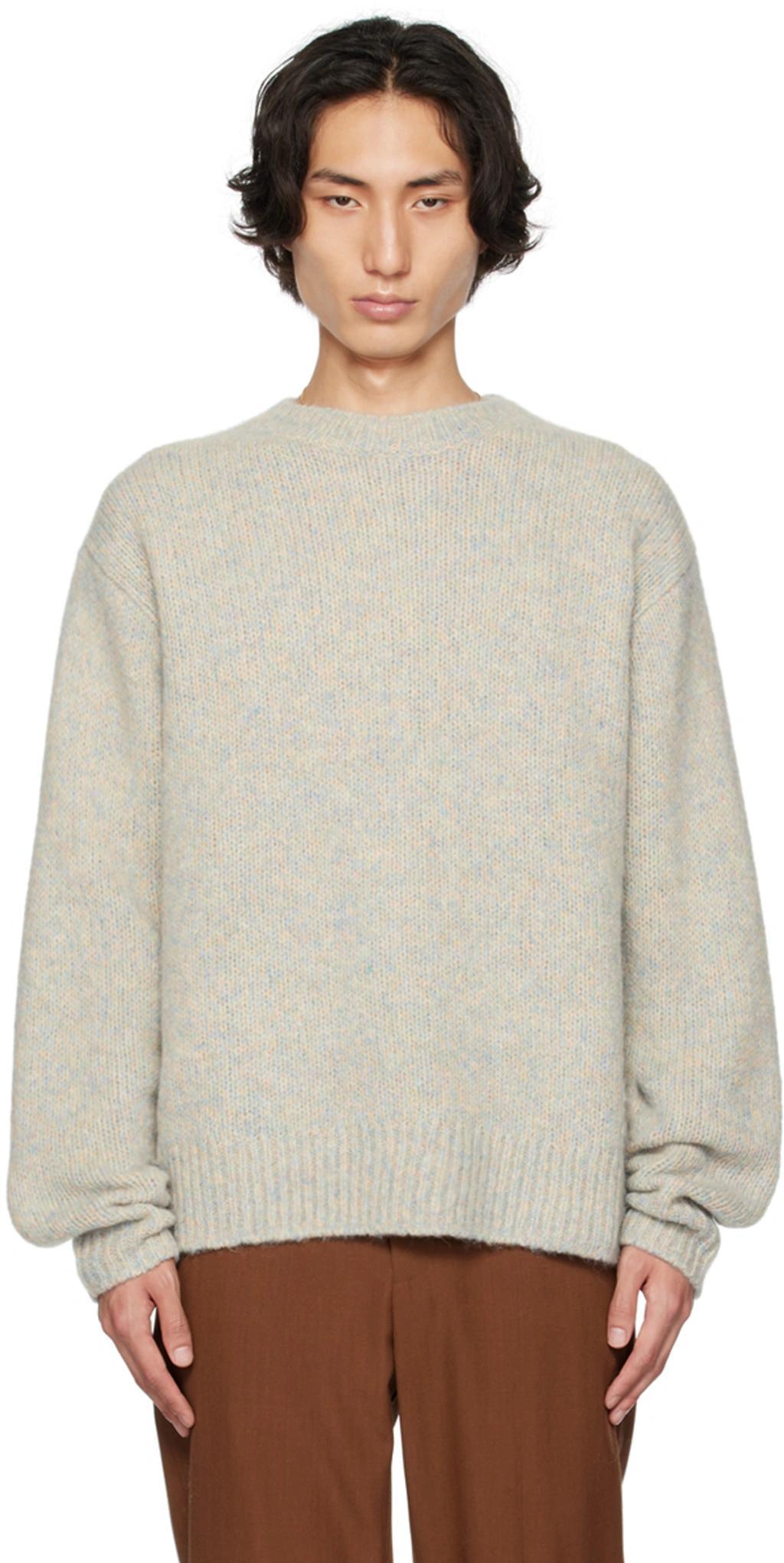 Wool-blend Sweater In 514 Light Blue product image