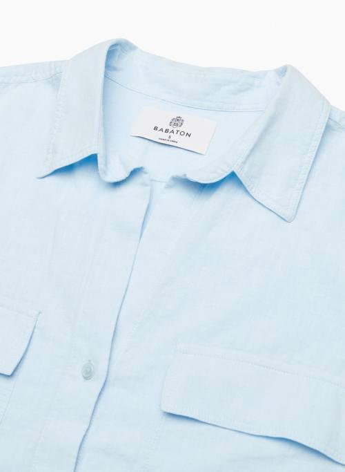 utility linen shirt Product Image