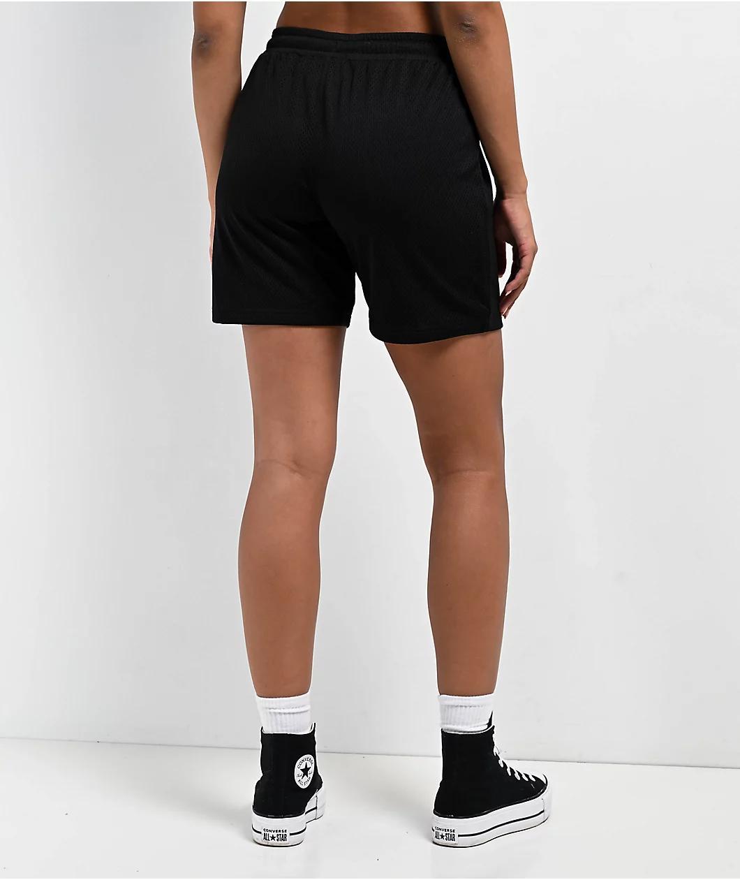 Broken Promises Enemy Black Mesh Shorts Product Image