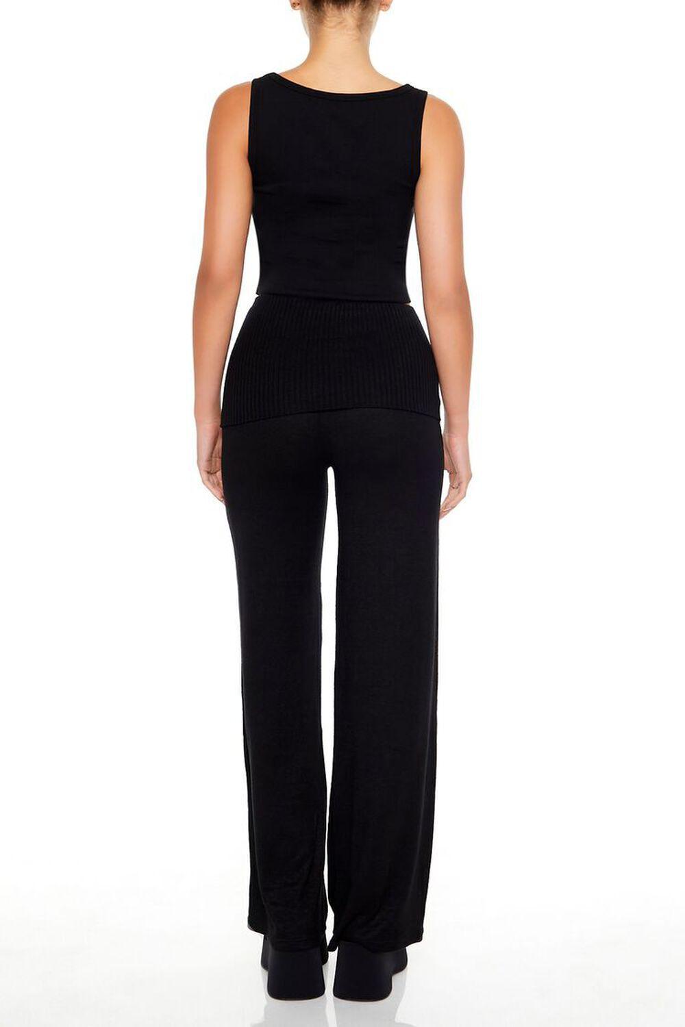 Ruched Drawstring Foldover Pants | Forever 21 Product Image