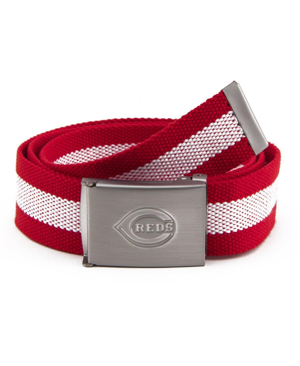 Mens Cincinnati Reds Fabric Belt Product Image