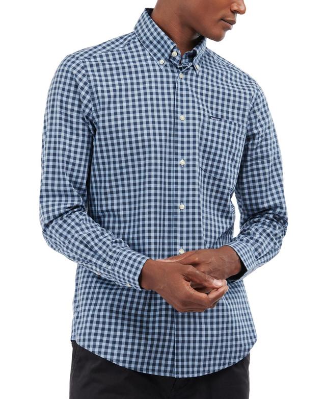 Barbour Merryton Tailored Fit Check Button-Down Shirt Product Image