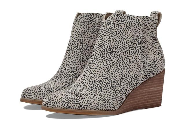 TOMS Clare (Sahara Mini Cheetah Suede) Women's Shoes Product Image