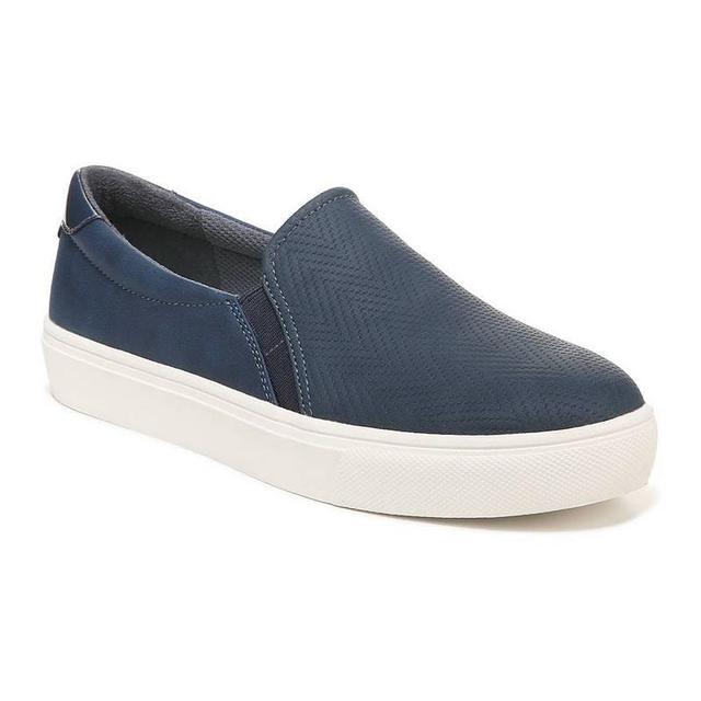 Dr. Scholls Nova Womens Slip-on Sneakers Dark Blue Product Image