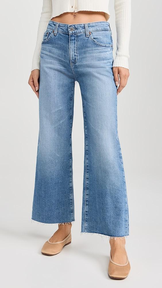 AG Saige Wide Leg Crop Jeans | Shopbop Product Image