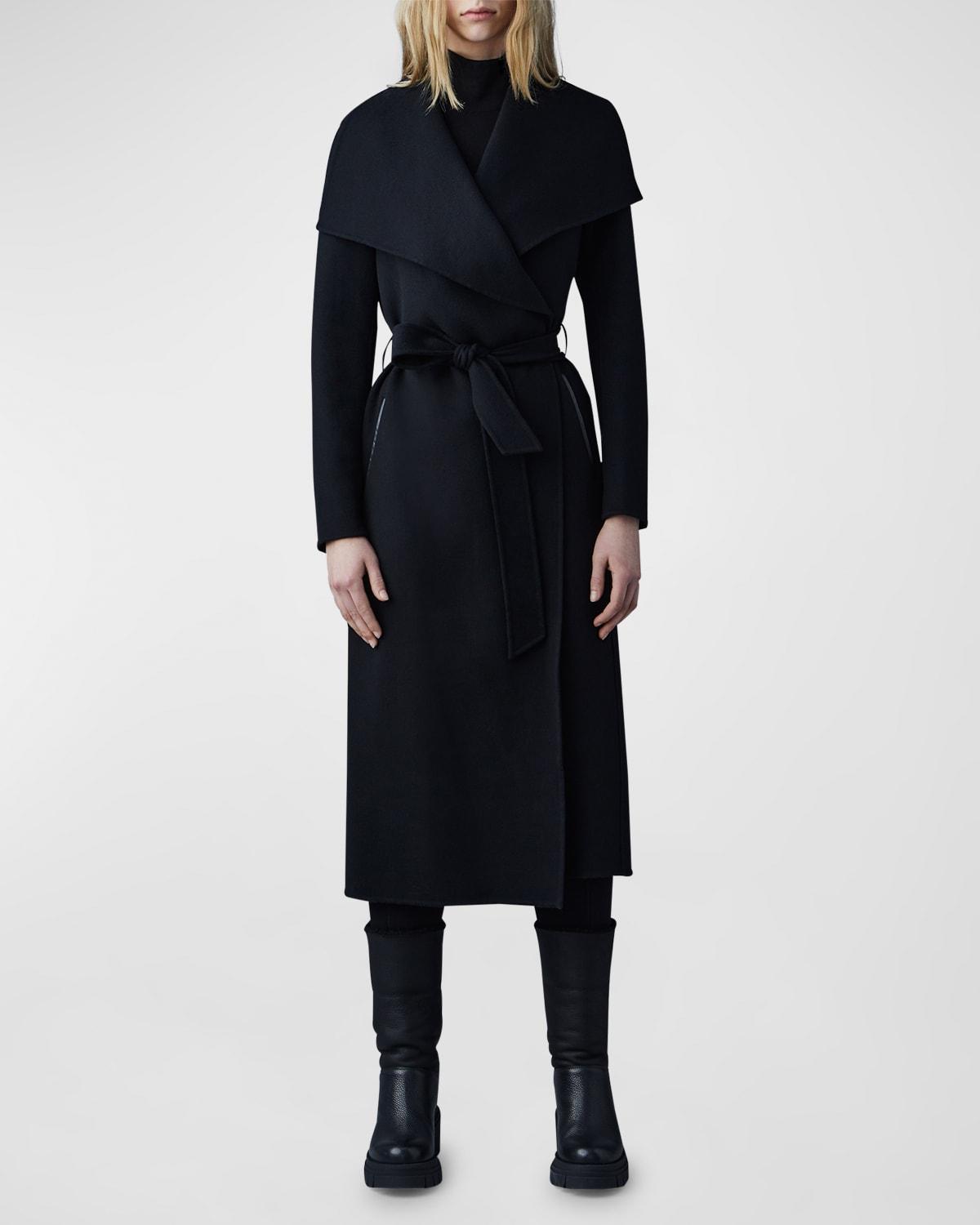 Mackage Mai Wool Long Wrap Coat Product Image