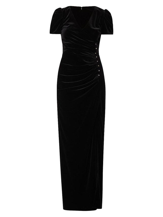 Womens Ada Velvet Studden Column Dress Product Image