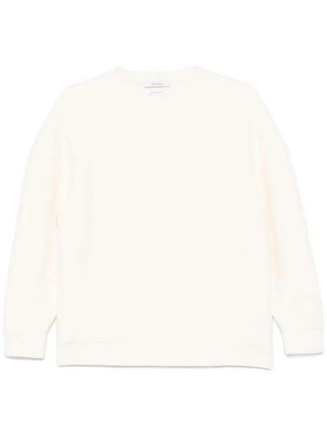 MAX MARA Elvira Sweater In White Product Image