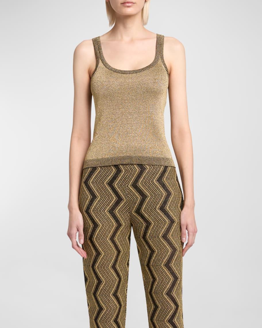 Metallic Knit Tank Top product image