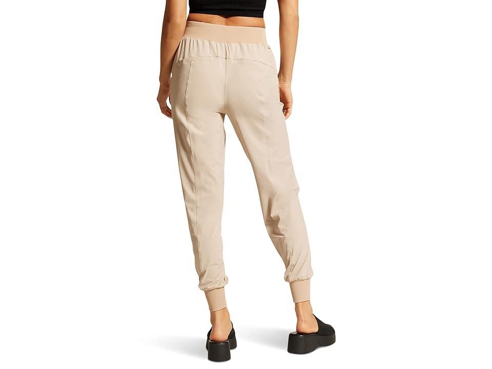 Blanc Noir Mastermind Joggers Gold Trims (Irish Cream/Gold) Women's Clothing Product Image