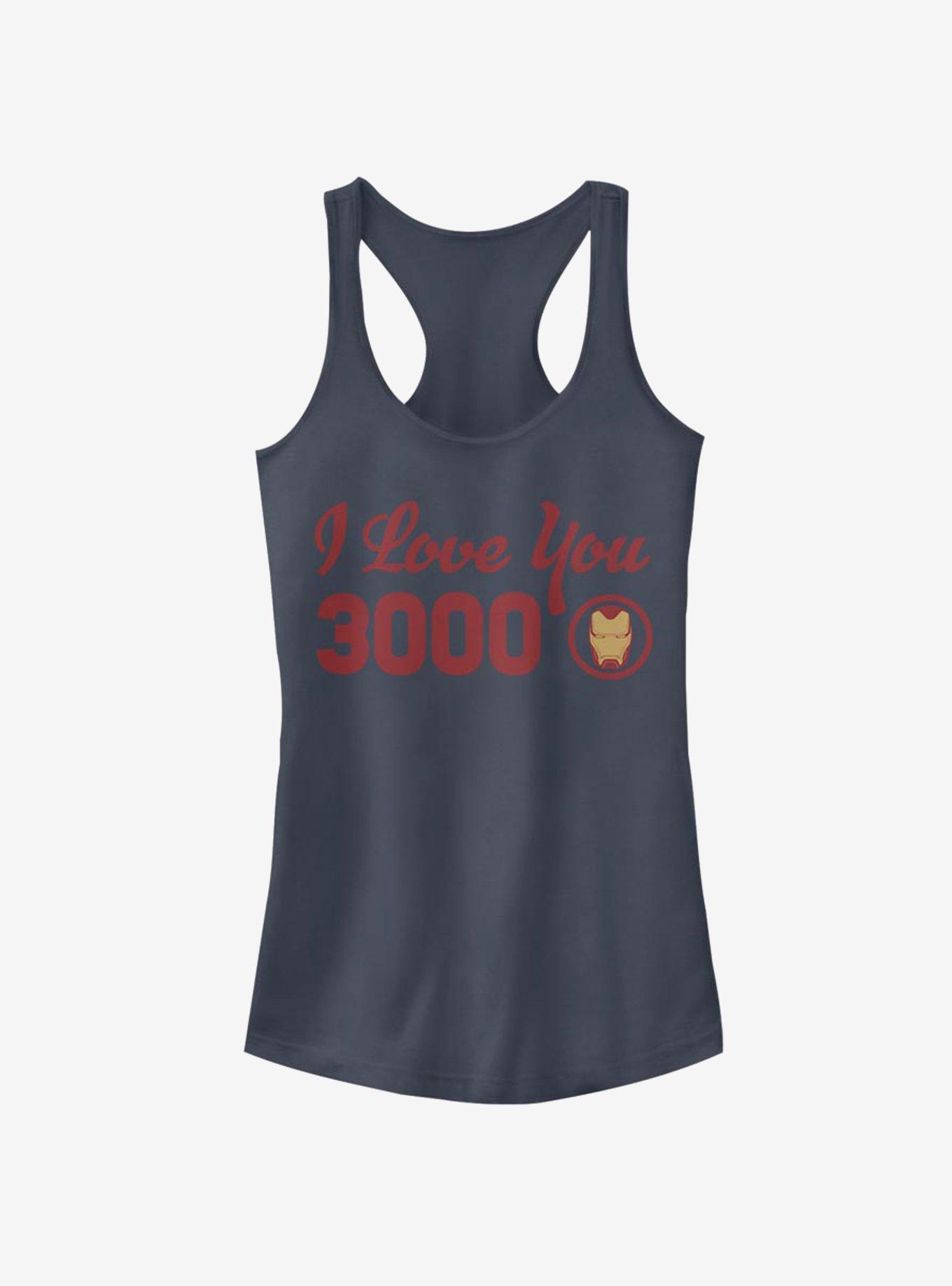 Marvel Avengers: Endgame Iron Man I Love You Icon Girls Tank Product Image