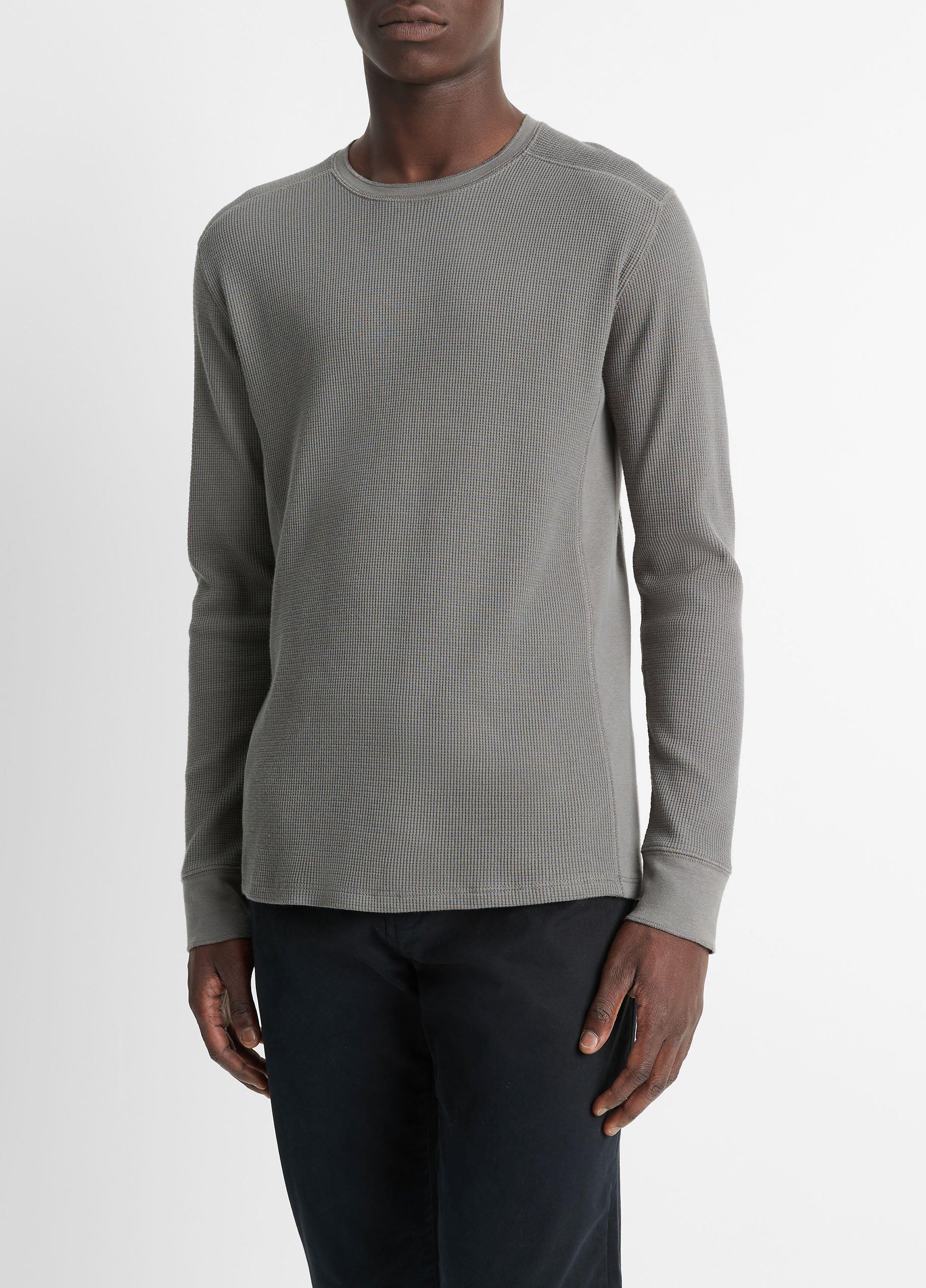 Thermal Pima Cotton-Blend Long-Sleeve T-Shirt Product Image