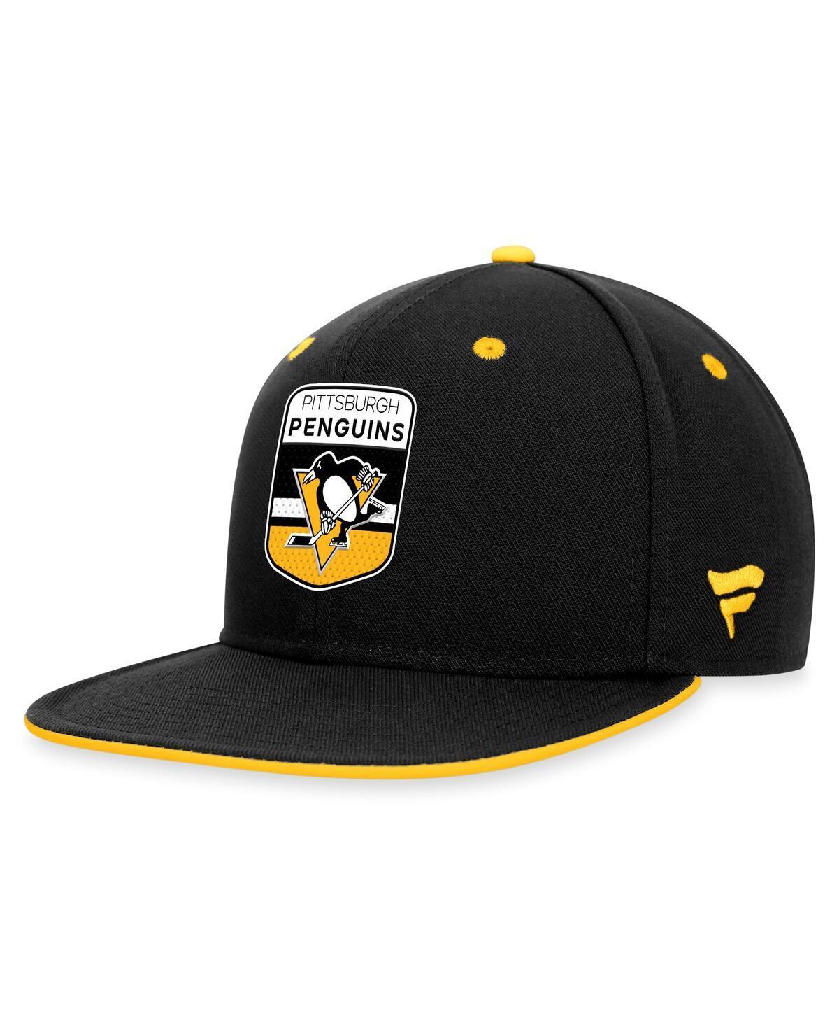 Mens Fanatics Branded Black Pittsburgh Penguins 2023 NHL Draft Snapback Hat Product Image