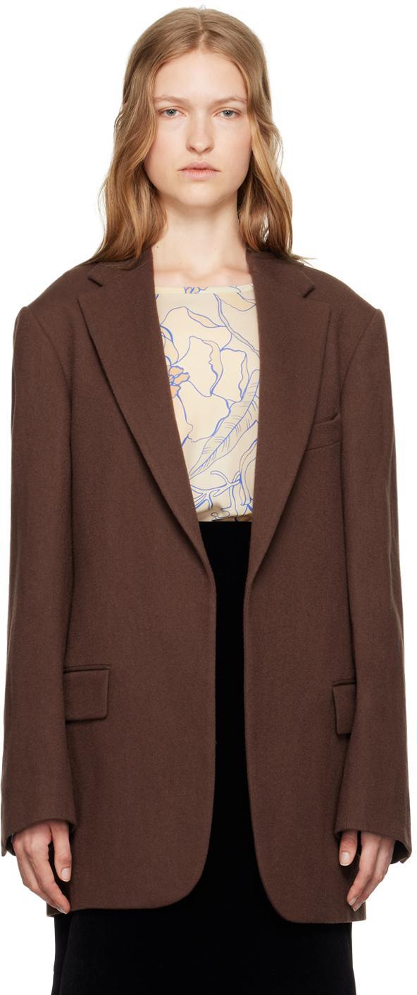 00500 Blur 9346 W.w.jacket Clothing In Brown Product Image