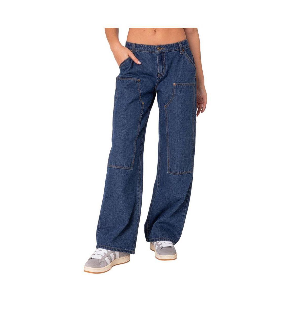 Womens Ayla low rise carpenter jeans Product Image