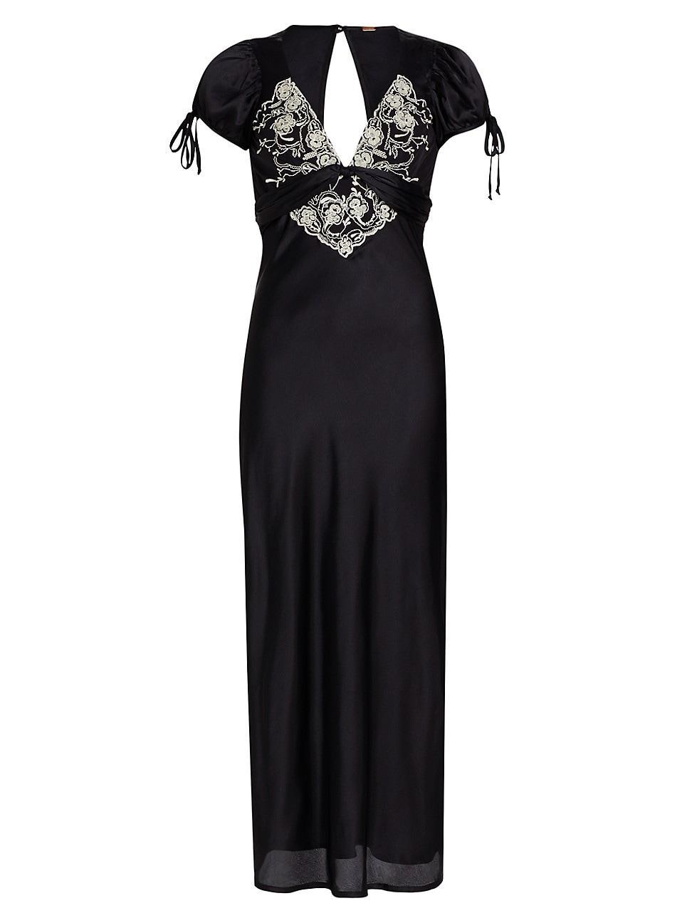 Womens Cooper Lace Midi-Dress Product Image