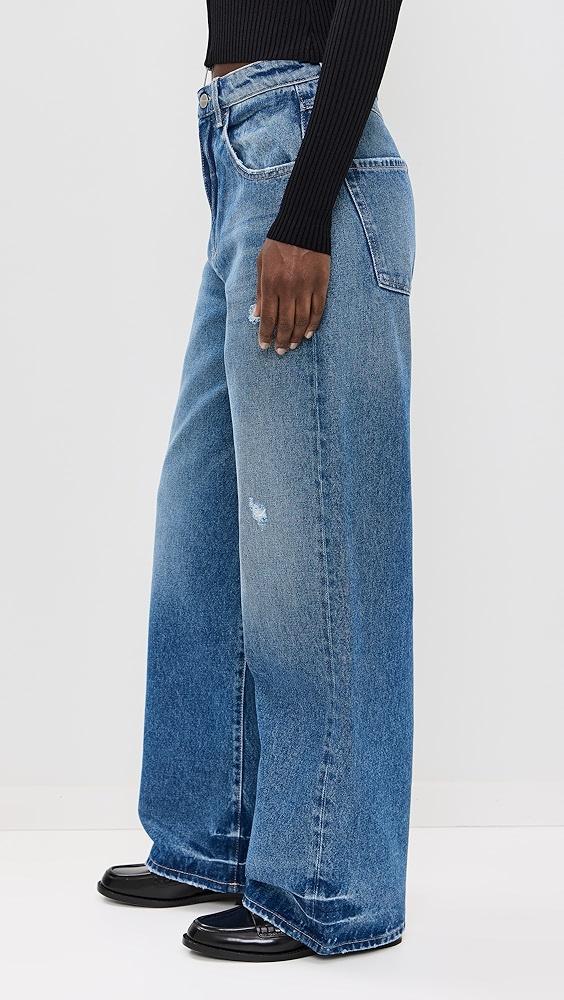 ICON DENIM LA Poppy Wide Leg Jeans | Shopbop Product Image