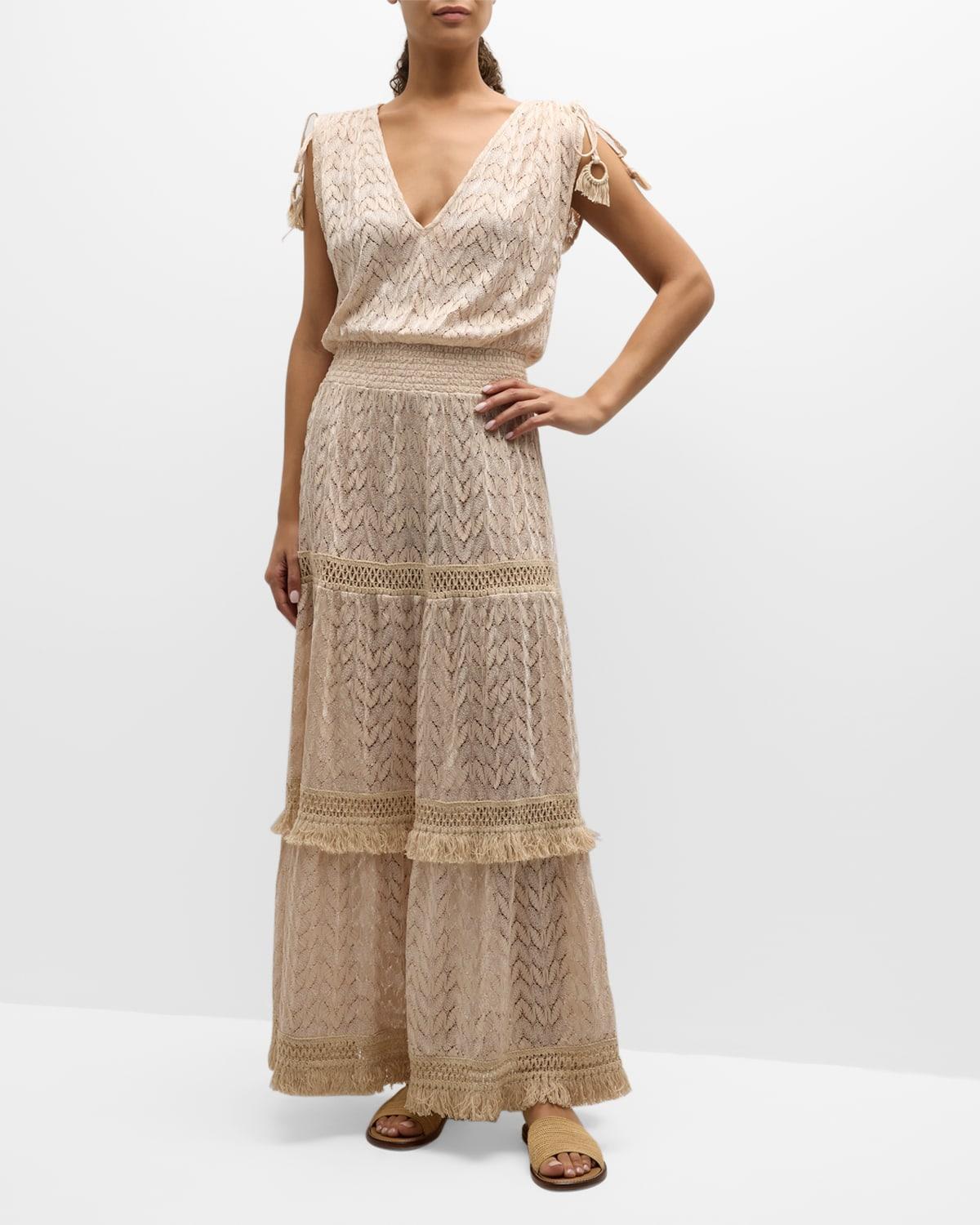 Womens Dorothy Lace Cover-Up Dress Product Image