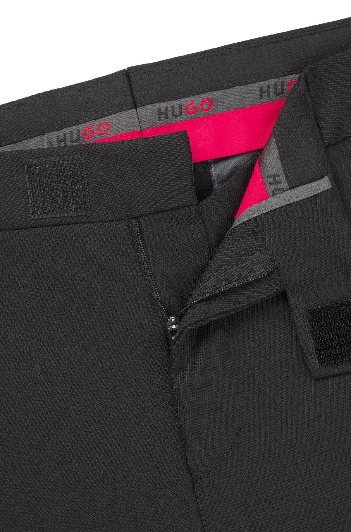 Slim-fit suit trousers in wool twill Product Image