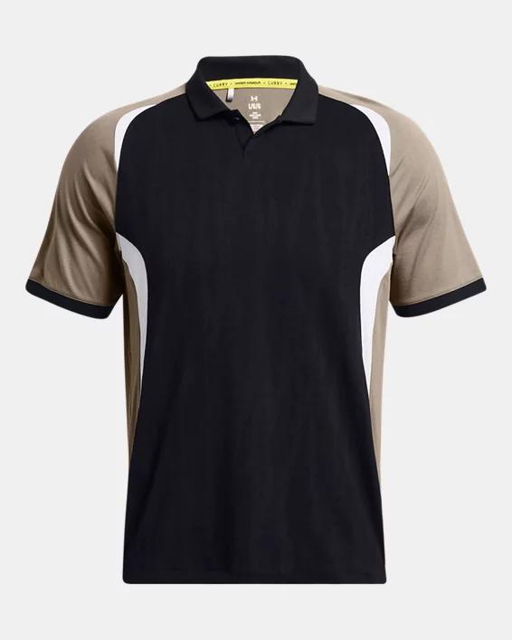 Men's Curry Jacquard Polo Product Image