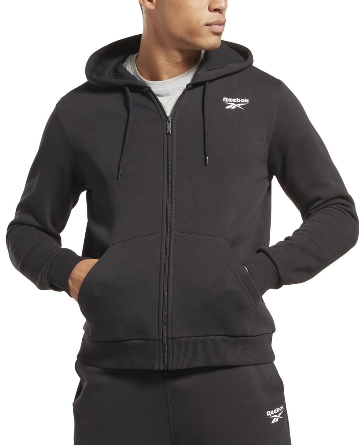 Reebok Mens Identity Fleece Chest Logo Full-Zip Hoodie Product Image